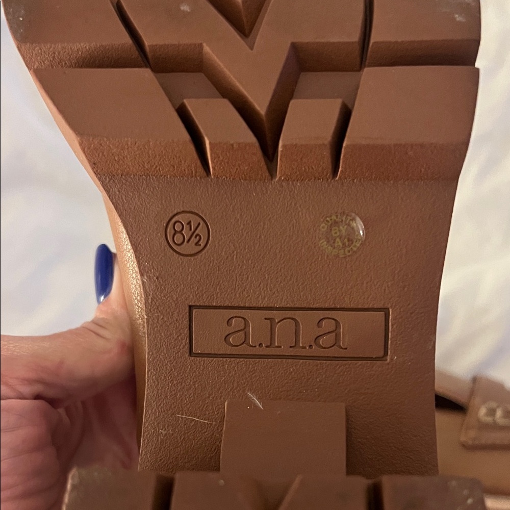 a.n.a Women's Brown chunky Loafers - Picture 6 of 9